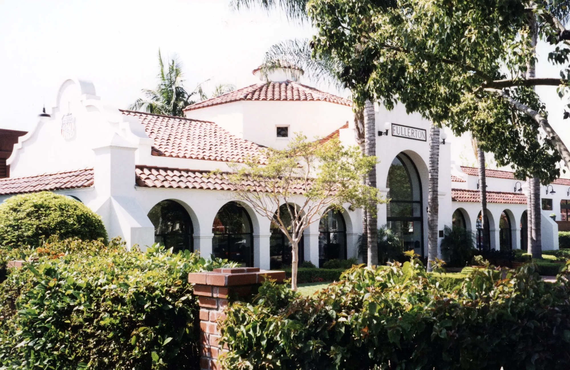 Spanish Colonial Revival building in Fullerton, CA