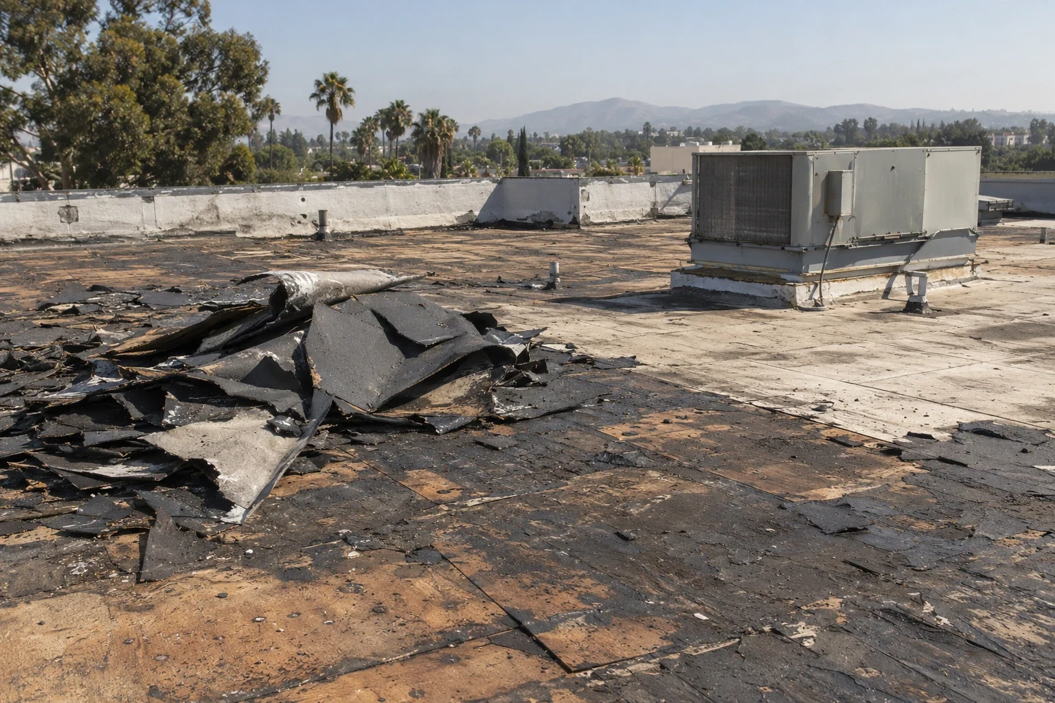 Commercial Roof Replacement in Fullerton, CA
